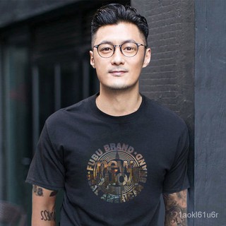 เสื้อยืด เสื้อยืดแขนสั้นinsแบรนด์น้ำสไตล์ฮ่องกงแขนสั้นสำหรับทั้งหญิงและชาย Shawn ใหม่Tเสื้อยืดครึ่งแขนคอกลมตัวอักษรภาษาอ