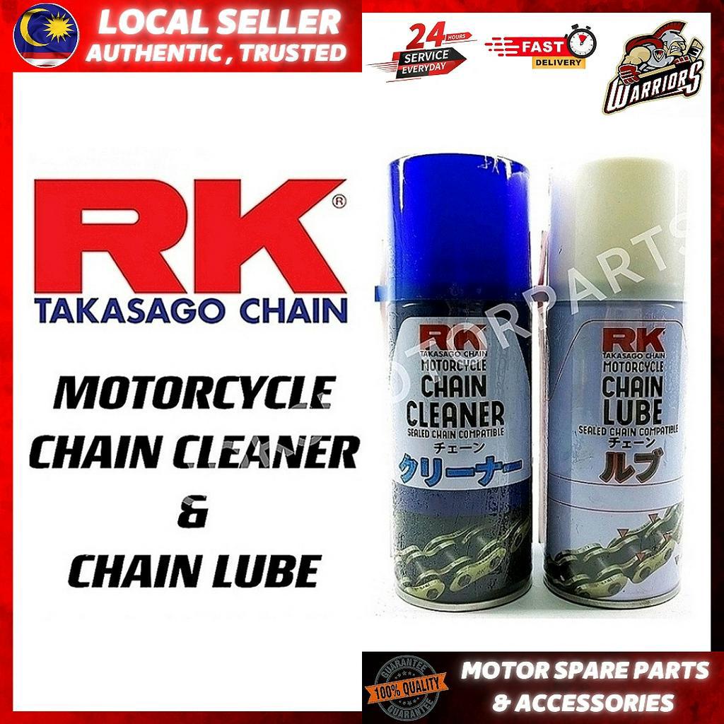 [RK] MOTORCYCLE CHAIN CLEANER & CHAIN LUBE (100ML)