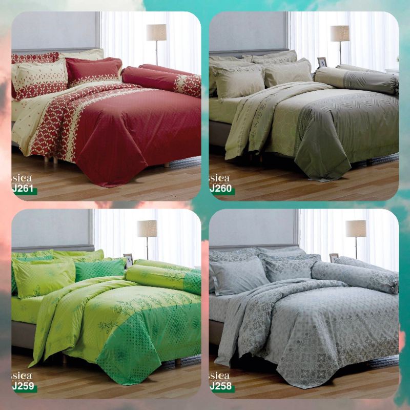 ผ้าปูที่นอนไม่รวมนวม เจสสิก้า (Jessica)