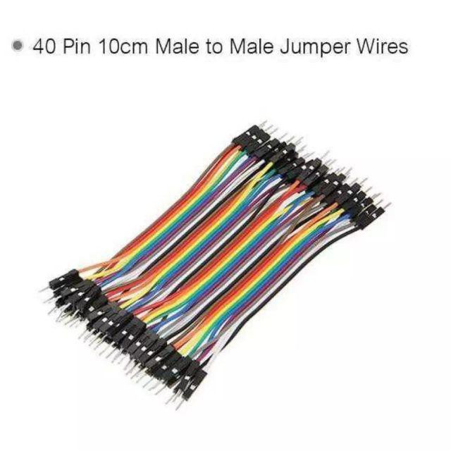 Baker 40Pcs  แถว 10 -30 ซม. M-M สาย M-F F-F จัมเปอร์สำหรับ Breadboard และสายป่าวไม่มีหัว - รูปที่ 2