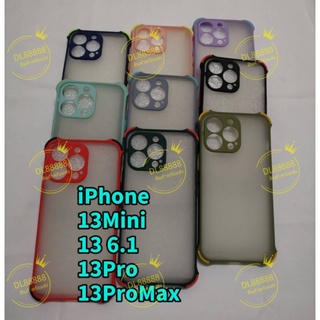 ✨พร้​อมส่งใน🇹🇭✨9สี)เคสขอบนิ่มหลังแข็งขุ่นคลุมกล้อง For ไอโฟน 13 Pro Max / 13 / 13 Pro / 13ProMax / 13Mini / 13Pro