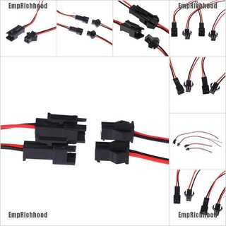 Emprichhood ขั้วต่อสายไฟ 5 10/20. ความยาว Sm 2 Pins ตัวผู้ ถึง