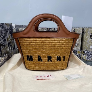 กระเป๋าถือ Marni mini bucket bag Size 17.5cm