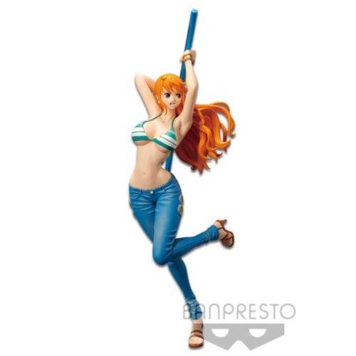 [ฟิกเกอร์แท้]​ Model One Piece Lady Fight!! : Nami  (Banpresto Bandai)​