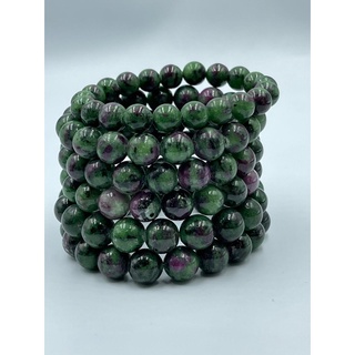 Rubyzosite beads bracelets