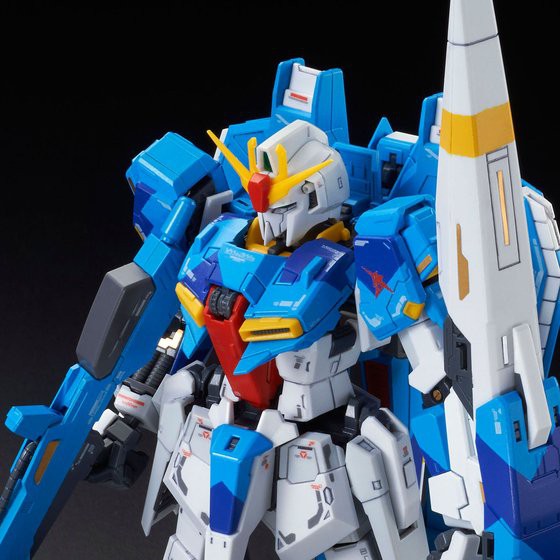 BANDAI RG 1/144 MSZ-006 ZETA GUNDAM RG LIMITED COLOR Ver Model Kit Z Gundam กันดั้ม เซต้า