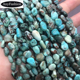 Azurite Turquoise หินธรรมชาติทรงหลวม Diy