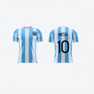 Unisex Tops Football Jersey Argentina Messi Tshirt Soccer Jersey Plus Size High Quality Tee Gift America Cup Maradona