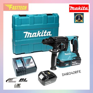 MAKITA สว่านโรตารี่ไร้สาย 3 ระบบ 18V BL MOTOR ขนาด 24 มม. รุ่น DHR242RFE