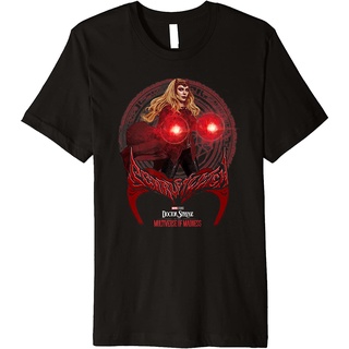 เสื้อยืดโอเวอร์ไซส์เสื้อยืด พิมพ์ลาย Marvel Doctor Strange In The Multiverse Of Madness Witch พรีเมี่ยม สําหรับผู้ใหญ่S-