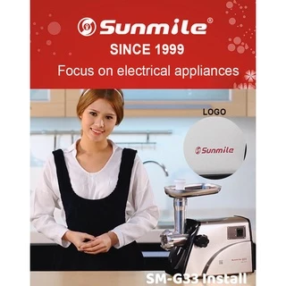 Sunmile เครื่องบดเนื้ออัตโนมัติ ใช้ในบ้าน มัลติฟังก์ชั่น เครื่องบดไฟฟ้า บดเนื้อง่าย รุ่นใหม่2025
