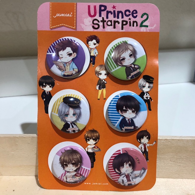 เข็มกลัด uprince star pin 2