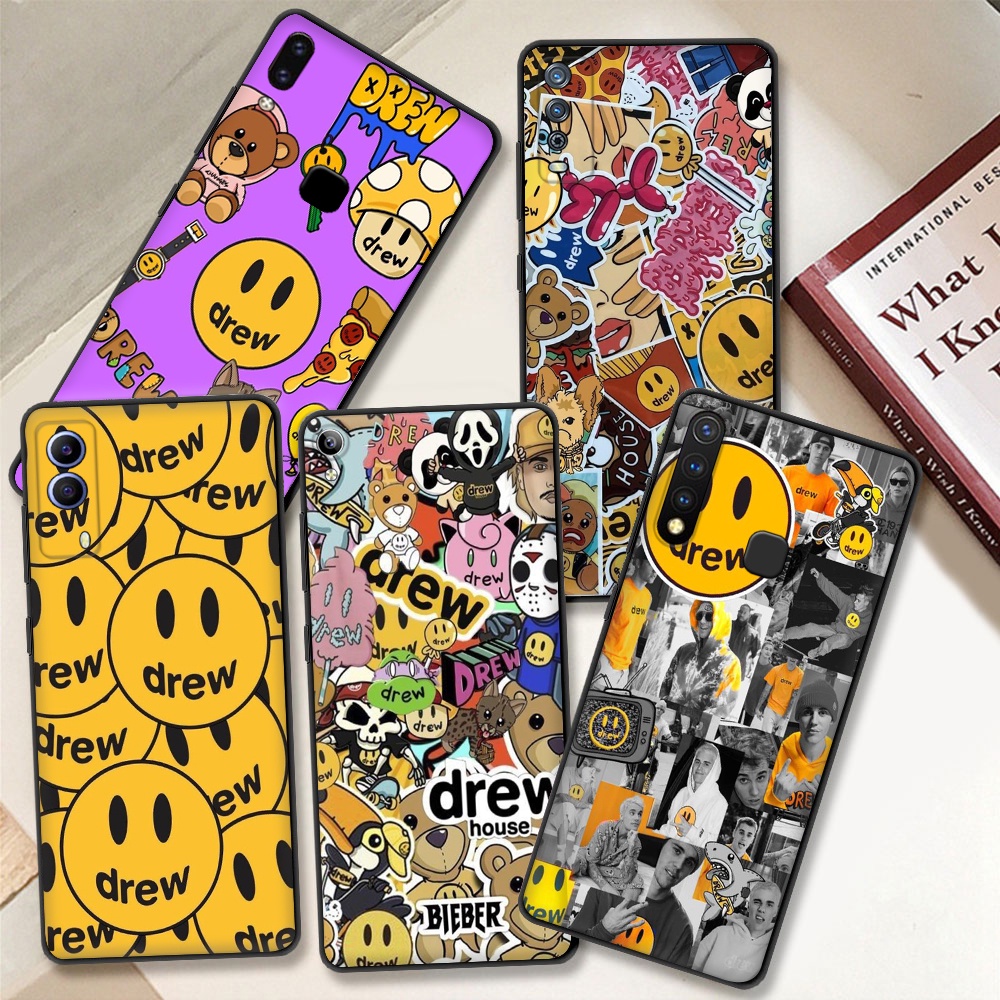 VIVO Y01 T1 Y10 Y15S Y15A T1X T1 Y75 Y21T Y32 Y21S Y20SG Y90 FS23 Drew House รูปแบบโทรศัพท์มือถือกรณ