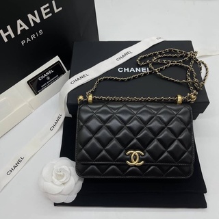 กระเป๋าสะพายข้าง Chanel woc สายปรับระดับได้  Original