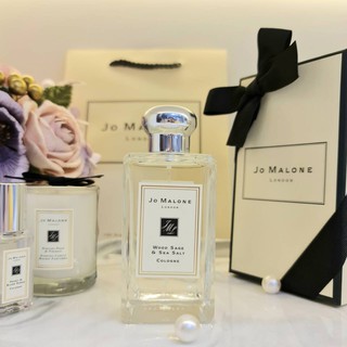 Jomalone 100 ml กล่อง+ โบว์ครบ ราคา 4190฿  -  - Wild Bluebell  (สินค้าหิ้ว)  💐 สินค้าตัดสต็อคกลJomalone 100 ml กล่อง+ โบ