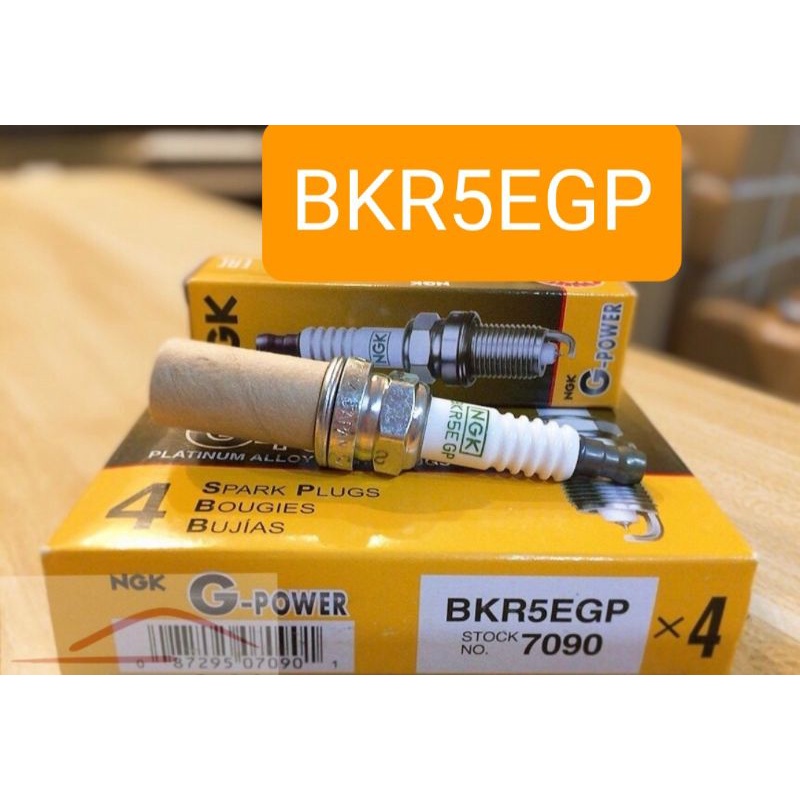 (NGK)G หัวเทียนไฟฟ้า Kelisa, Twin Old, Canaries, Myvi 1.0, Viva [BKR5EGP]