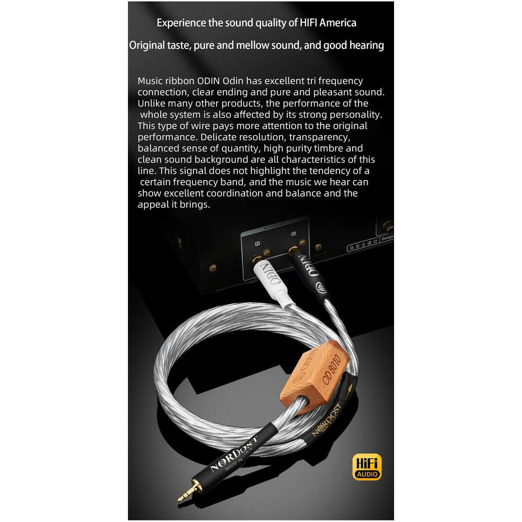Odin HiFi 3.5 ถึง 2RCA สายเงินแท ้ Aux 3.5 มม.แจ ็ ค RCA ชาย Splitter Y สายสัญญาณเสียงสําหรับเครื ่ องขยายเสียงโฮมเธียเตอร ์ ลําโพง ราคา ถูกที่สุด ดีลบีเคเค แกลเลอรีภาพที่ 9