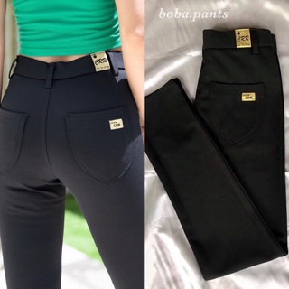 ✨ S-4XL ขายดี!!! กางเกงใส่ทำงาน ผ้าวอร์มญี่ปุ่น เนื้อผ้ายืดห…