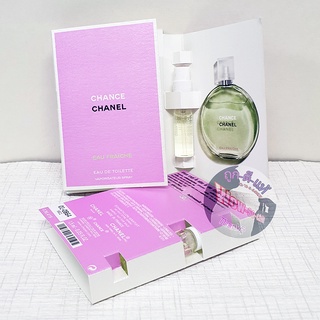 หอมสดชื่น พลังแห่งความกระปรี้กระเปร่า😍 Chanel Chance Eau Fraiche Eau De Toilette ขนาดทดลอง ของแท้ 100%