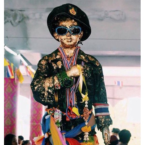 ชุดทหารแก้บน *ชุดทหารจั้มสูท* แก้บนตาไข่(ไอ้ไข่)วัดเจดีย์ ของไหว้ แก้บนไอ้ไข่ ของถวาย ของแก้บน