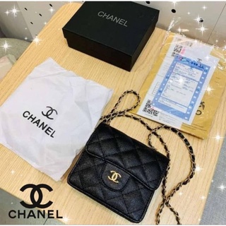 กระเป๋า CN wallet with chain 🖤