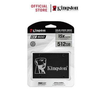 Kingston 512GB KC600 2.5" SATA SSD SATA Rev 3.0 550R / 520W MB/s (SKC600/512G)