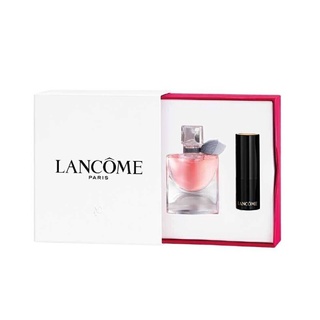 เซ็ต Lancome with Happiness Gift Set (Rouge Sheer 1.6g + Lavie Est Belle 4ml)