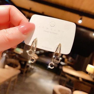 Fashion earrings ต่างหูเงินแท้925 สินค้าใหม่ ตุ้มหูเกาหลี