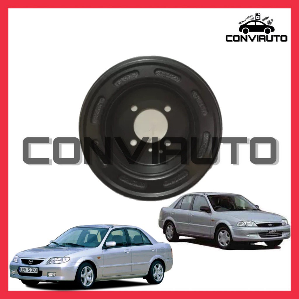 MAZDA 323 FORD LYNX 1.6 2001 CRANKSHAFT PULLEY (4PK-4PK)