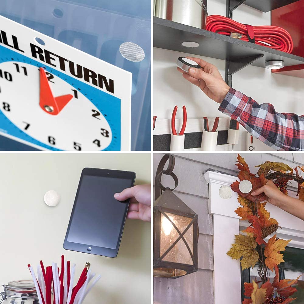 (1000 ชิ้น) (500 คู่) เทปกาว) (ตะขอและห่วงสติ๊กเกอร์) สําหรับห้องเรียนสํานักงาน - รูปที่ 4