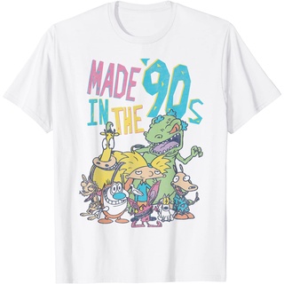 เสื้อยืด พิมพ์ลายตัวละคร Nickelodeon Made In the 90s