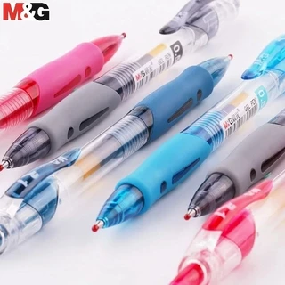 M&G ปากกาเจล แบบกด รุ่น GP-1008 ขนาดเส้น 0.5 มม. และ G5 รีฟิล มี 4 สีให้เลือก สินค้าคุณภาพ
