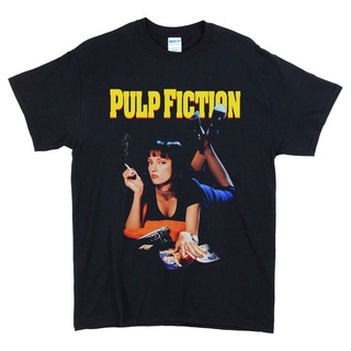 เสื้อยืดผ้าฝ้าย พิมพ์ลายภาพยนตร์ Pulp Fiction DS32W366 TY5GF1ER37503 สําหรับผู้ชาย