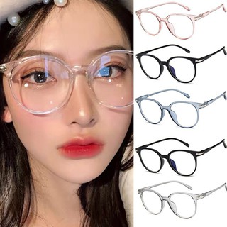 Glasses Frame Female Korean Version of The Tide Big Face Round Face Anti-blue Light Plain Face Can Be Equipped with Myopia Net Red Glasses Flat Mirror 2021