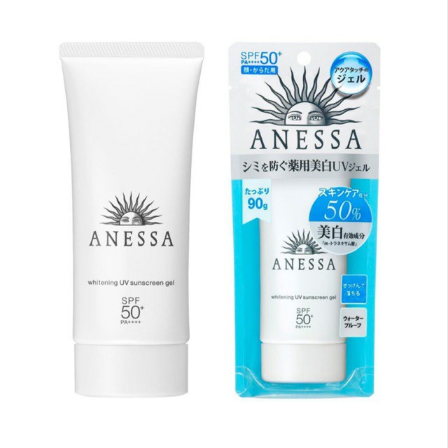 ครีมกันแดด Anessa สีขาวสูตรนำ้นมของแท้จากญี่ปุ่น 90G