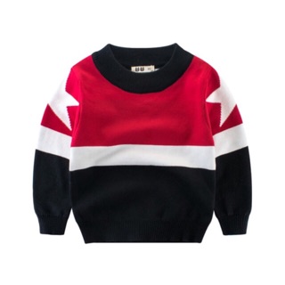 เสื้อกันหนาวเด็ก แบบสวม (sweater ) พร้อมส่ง❄️