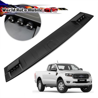 แก๊บหน้า มีไฟ LED หลังคา รุ่นไม่มีราวหลังคา ไม่มีเสาอากาศ Ford  Ranger XLT Wildtrak 4x2 4x4 ปี2018 - 2019