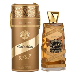 น้ำหอมอาหรับ Oud Mood Gold by Lattafa Original with 3D Sticker 100ml