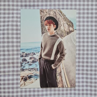 [หายาก] โปสการ์ด แบคฮยอน Baekhyun EXO 2017 Seasons Greetings Limited Edition Postcard