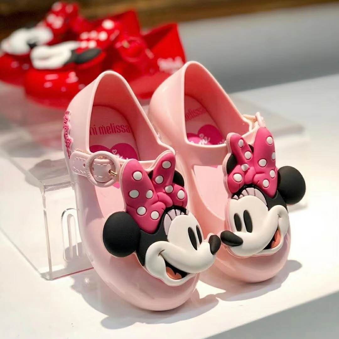 mickey mouse jelly shoes