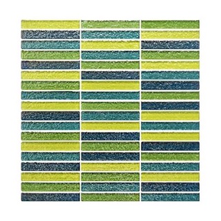 [พร้อมส่ง] HomeDoDee โมเสคแก้ว 30X30 ซม. เฟรช กรีน โมเสค กระเบื้องโมเสค โมเสคแก้ว