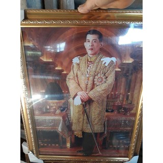 ภาพ พร้อมกรอบ รัชกาลที่๙