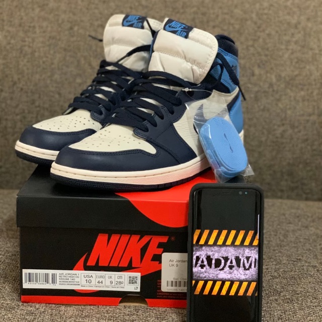 aj1 retro high obsidian unc