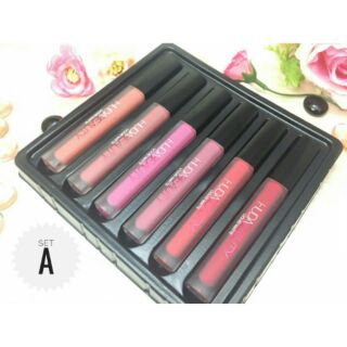 กลอส Huda set 6 สี แท่งใหญ่