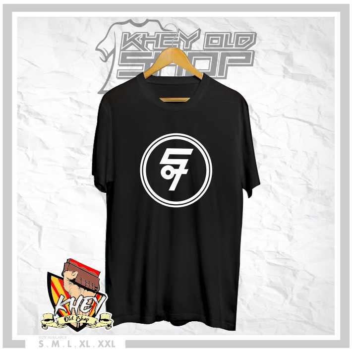 SHEILA บน 7 โลโก้ CIRCLE เสื้อยืด MUSIC DISTRO T-SHIRT - KHEY OLD SHOP