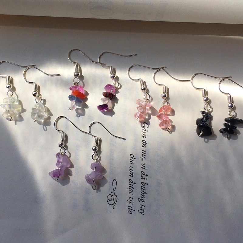 Amethyst/ Black Tourmaline/ Clear Quartz/ Rose Quartz/ Mix