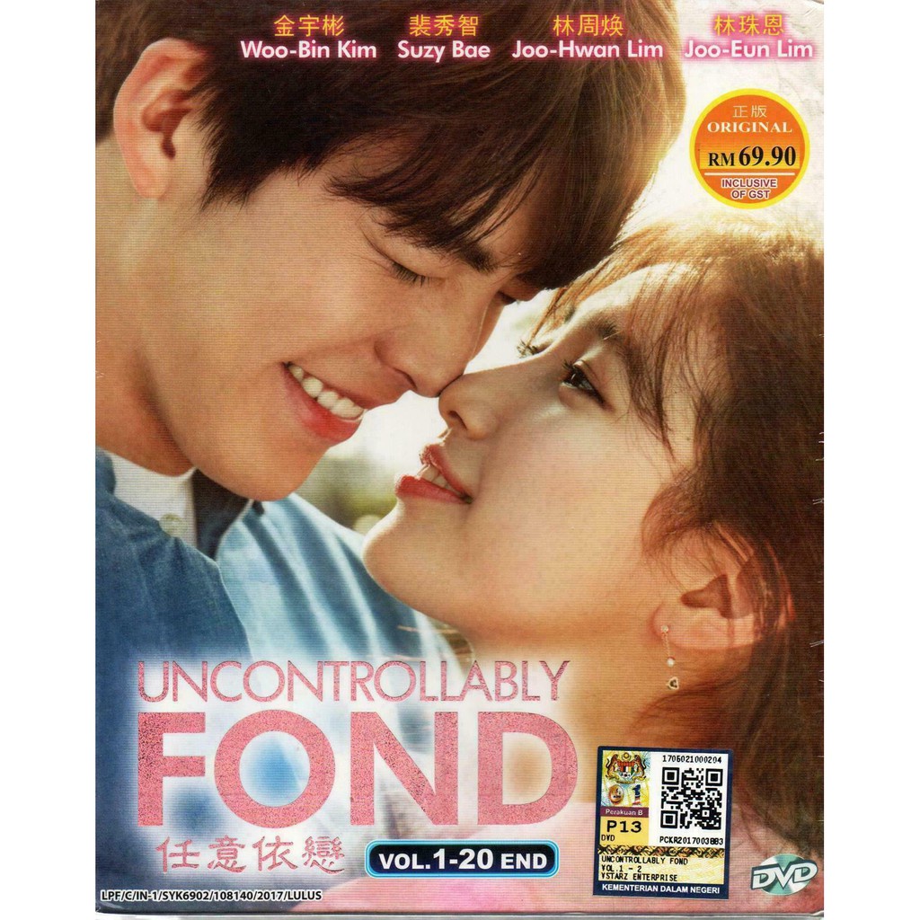 ดีวีดีละครเกาหลี Uncontrollably Fond 意 (2016) Investive Vol.1-20 End