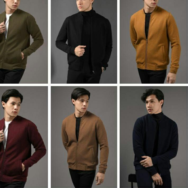 No สองเท่า.. Comfy JACKET ผู้ชายผู้หญิง PREMIUM BOMBER JACKET COMFY JACKET