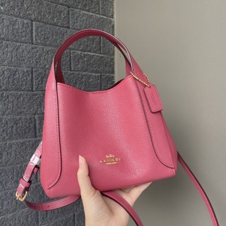 (ผ่อน0%)10เดือน🚩กดเลย พร้อมส่งCOACH SHOP Hadley Hobo 21แท้100%