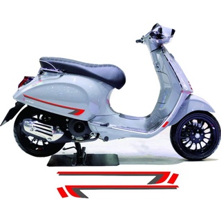 สติ๊กเกอร์ Vespa ทรงศูนย์งานตัด